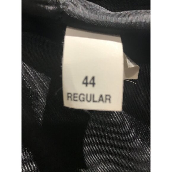 Falcone Men's Black Velvet Duster Car Coat Blazer Jacket - Picture 4 of 8